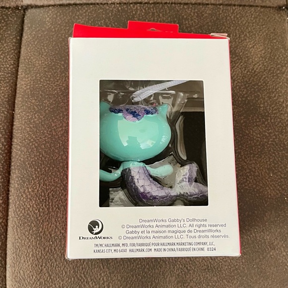 Hallmark Gabby’s Dollhouse Mercat Ornament - Picture 4 of 8